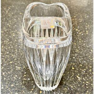 Mikasa Crystal Glass Vase.